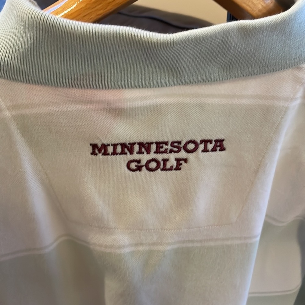 Page & Tuttle polo shirt men’s Medium University of Minnesota logo - Picture 3 of 6